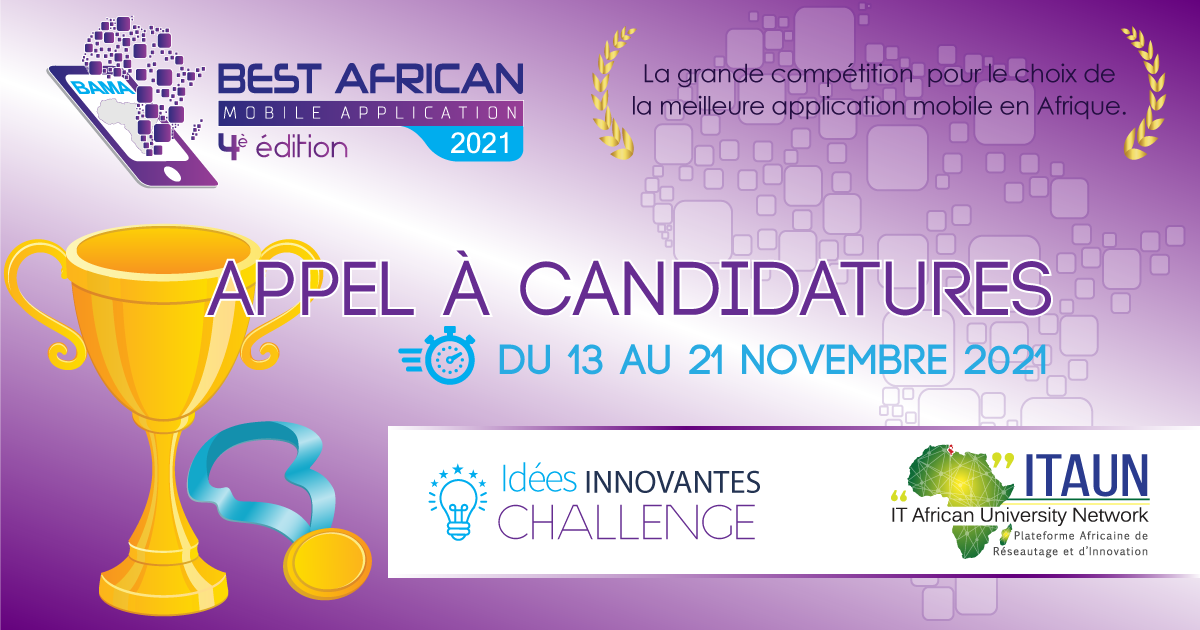 Appel à candidatures à la compétition Africaine BAMA 2021